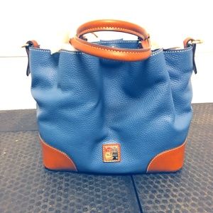 Dooney & Bourke Pebble Leather Brenna Satchel